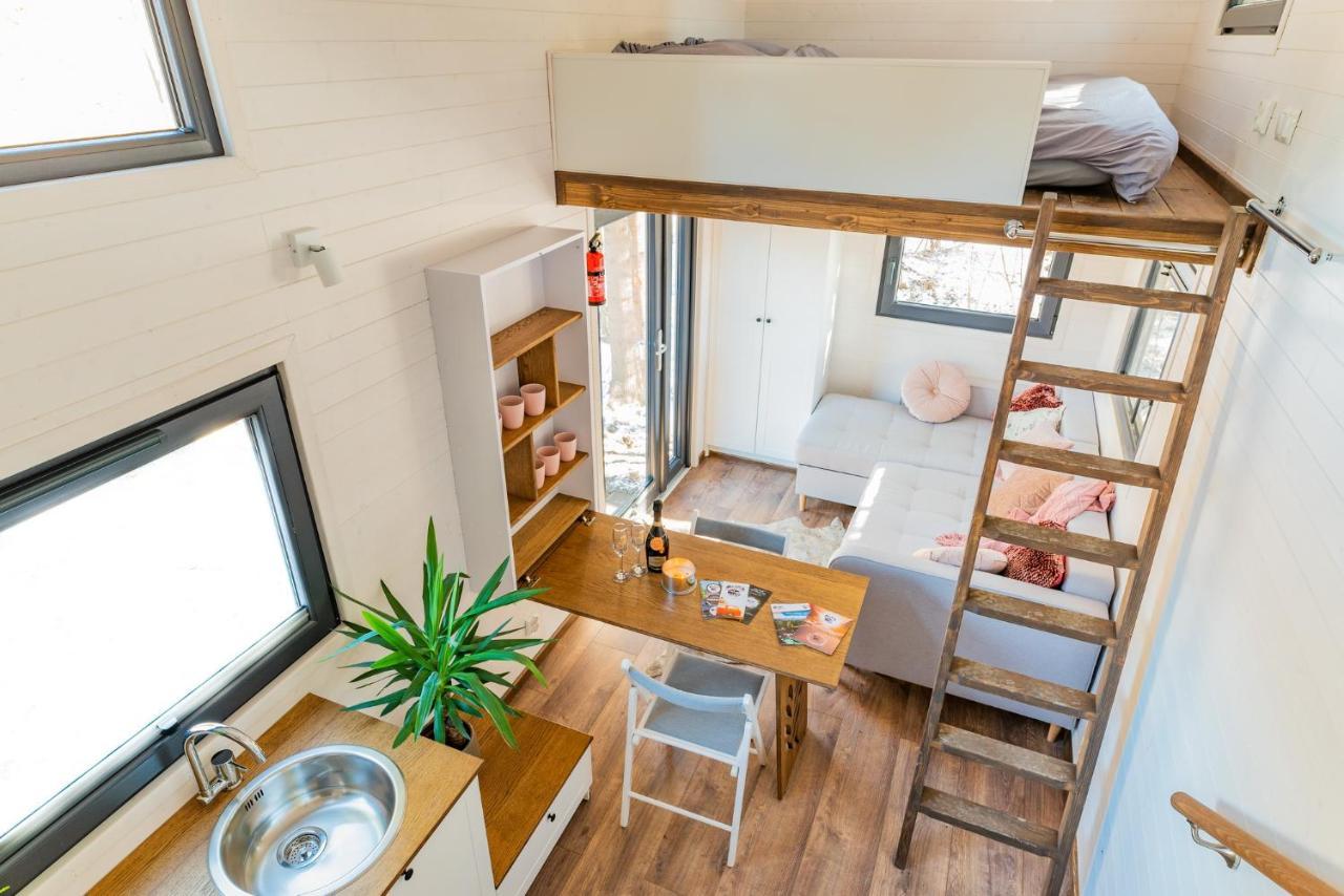 Вилла Tiny House W Camp Goracy Potok Шафляры Экстерьер фото