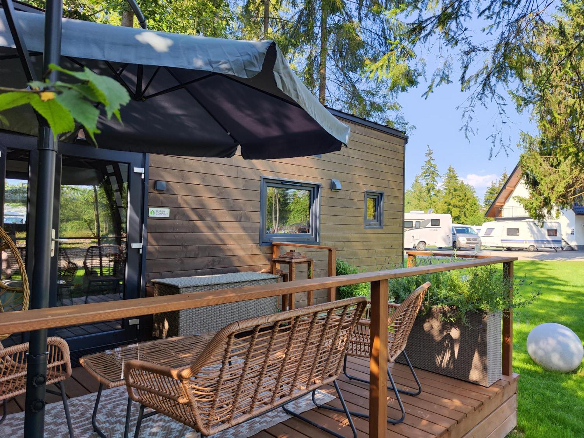 Вилла Tiny House W Camp Goracy Potok Шафляры Экстерьер фото